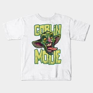 Crazy Goblin Mode Kids T-Shirt